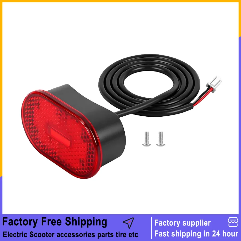 Rear Fender Tail Light Warning Light for Xiaomi 5 5Max 5Pro Electric Scooter Parts Safety Signal Brake Lamp Replacement Parts