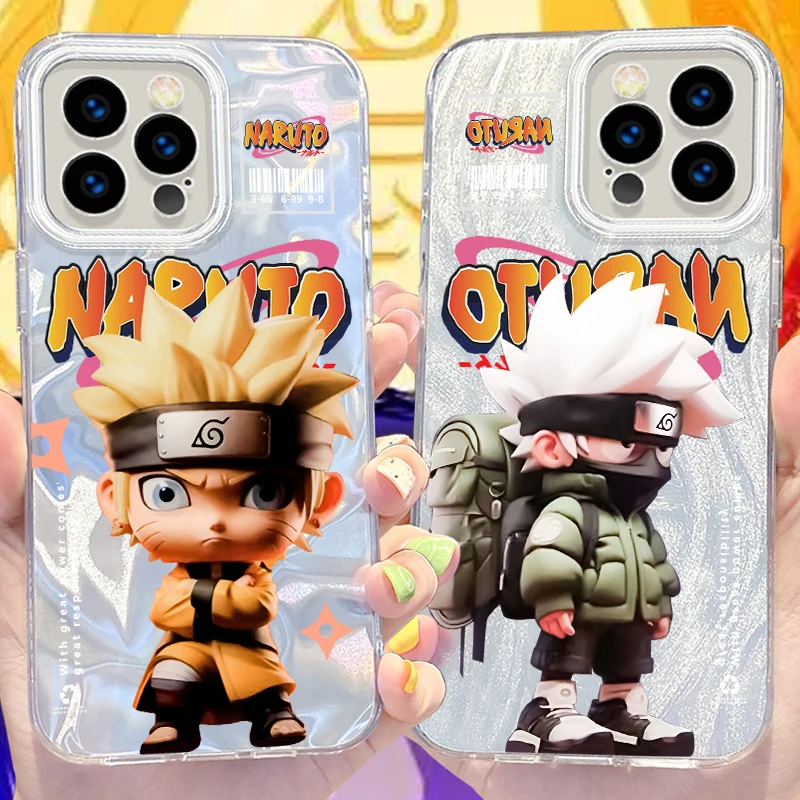 Anime N-Narutos Phone Case for iPhone 16 15 14 13 12 11 Pro Max XR XS X 8 7 6S 6 Plus SE 2020 2022 Shockproof Hard Cover Funda