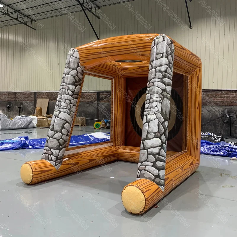 Factory Custom High Quality Eco-Friendly PVC Material Outdoor Hot Sale Inflatable Axe Throwing Sport Game