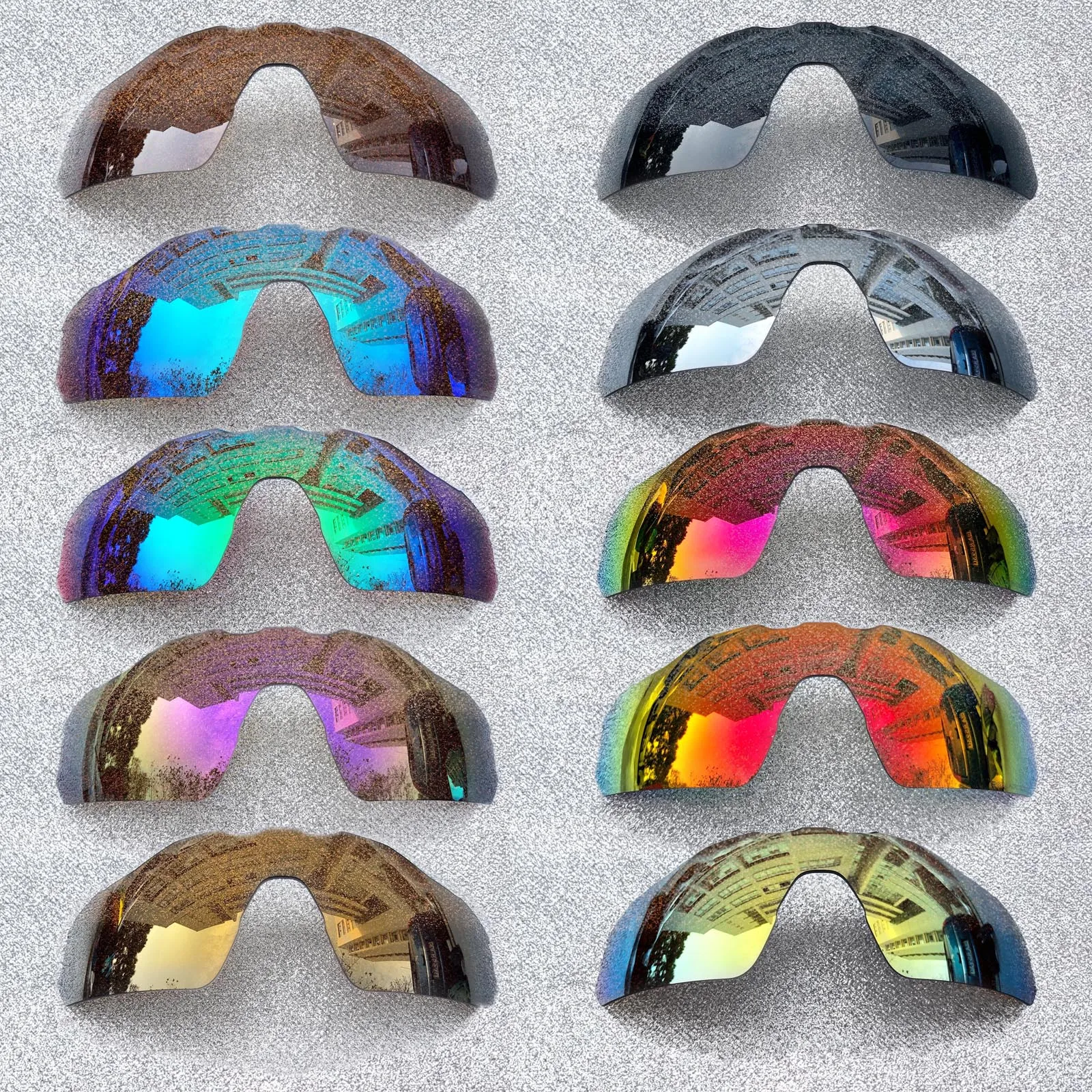 

HDTAC Polarized Replacement Lenses For-Oakley Radar EV Advancer OO9442 Sunglasses Multicolor Options