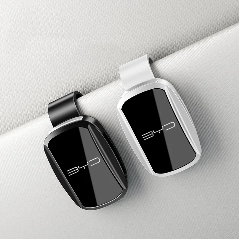 

Car Sunglasses Clip Card Ticket Holder Stand Fastener For BYD F3 E6 Yuan Plus Atto F0 G3 I3 Ea1 Song Max Tang Dmi F3 2014 G6