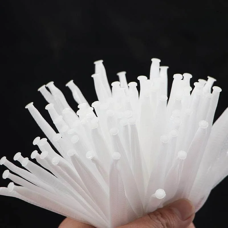

PE Kitchen Sink Filter 100-200 Pieces Bathroom Drainage Anti-Clogging Mesh Strainer for Home Personal Cleaning Tools