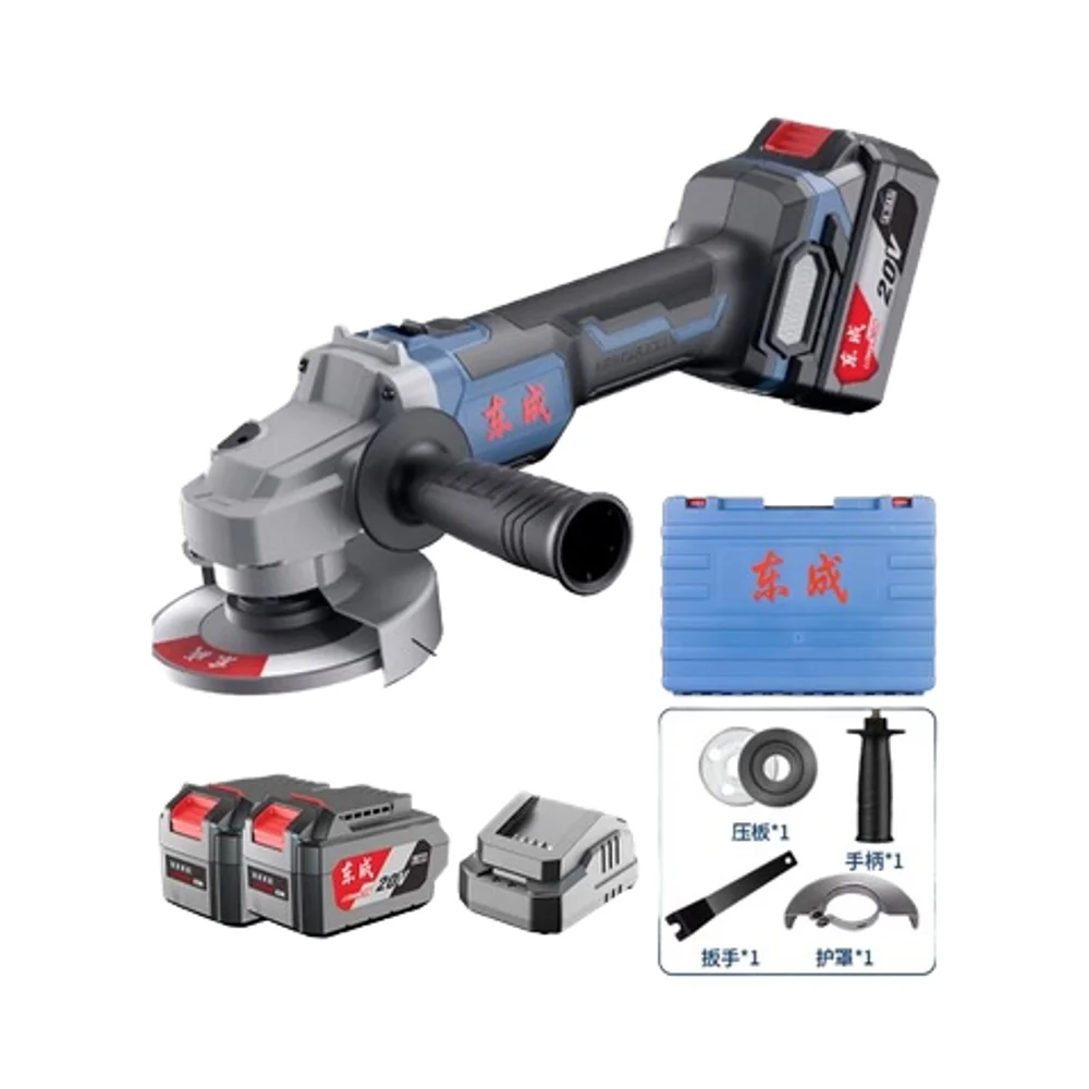 High Quality 100mm 20V Concrete Grinding Portable Cordless Brushless Power Tools Angle Grinder