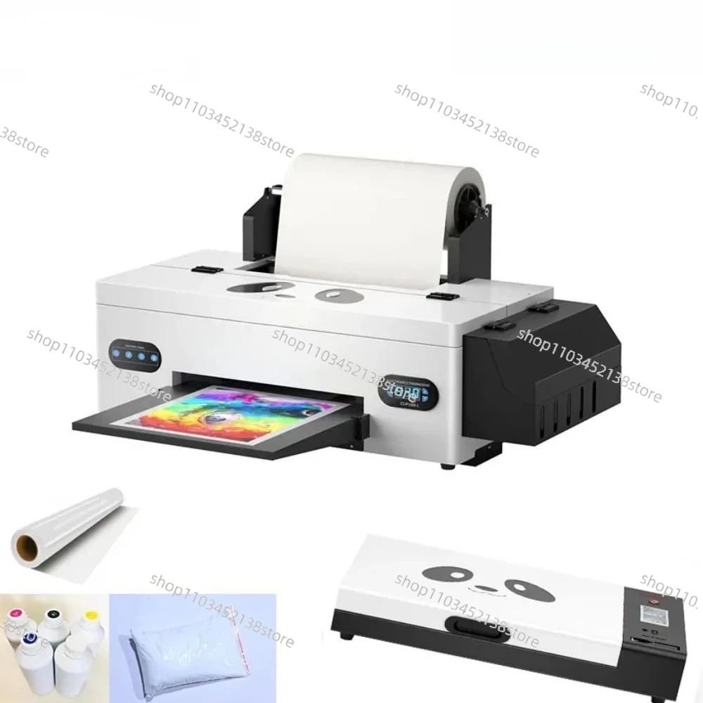 DTF Printer For L1800 DX5 R1390 R2000 Small Pet Film T-Shirt Textile Printing A3 A4 30 60 Cm Transfer Shaker Oven