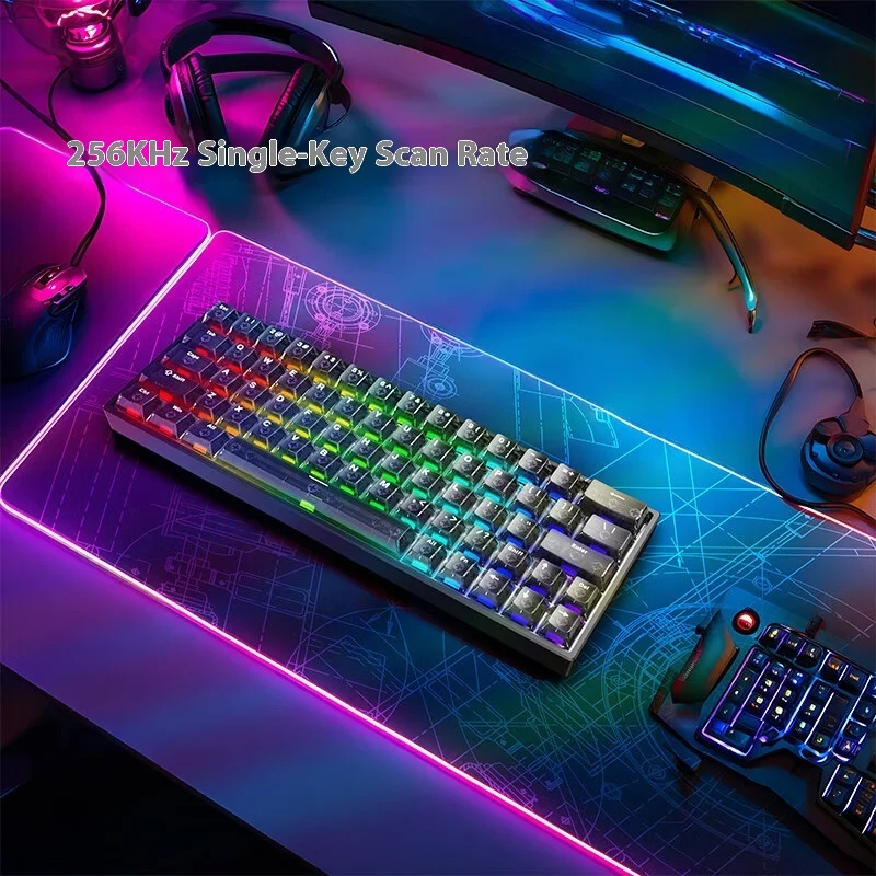 

Irok ND63 Ultra MAX Gaming Keyboard Accurate Hall Effect 0.001mm RT Accuracy 8kHz Polling Rate Dynamic SOCD MT TGL Hot Swappable