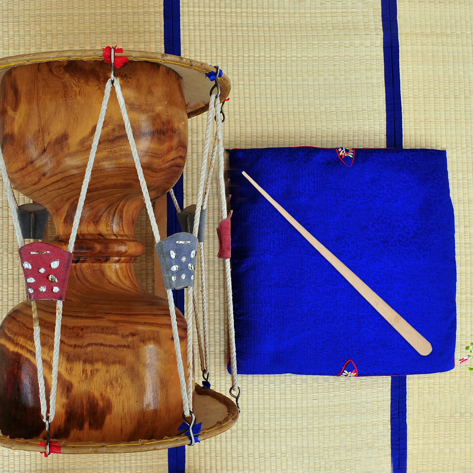 

Long Drum Mallets Premium Maple Wood Anti-Slip Grip For Percussion Instruments Beginners Professionals Wooden Handle