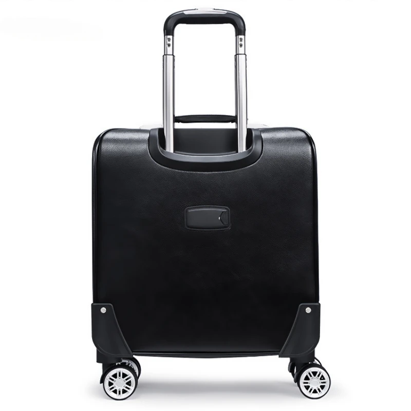 Business Rolling Luggage Case Password Lightweight Luggage PVC Cabin Rolling Luggage Man Travel Suitcases 360 Silent Wheel