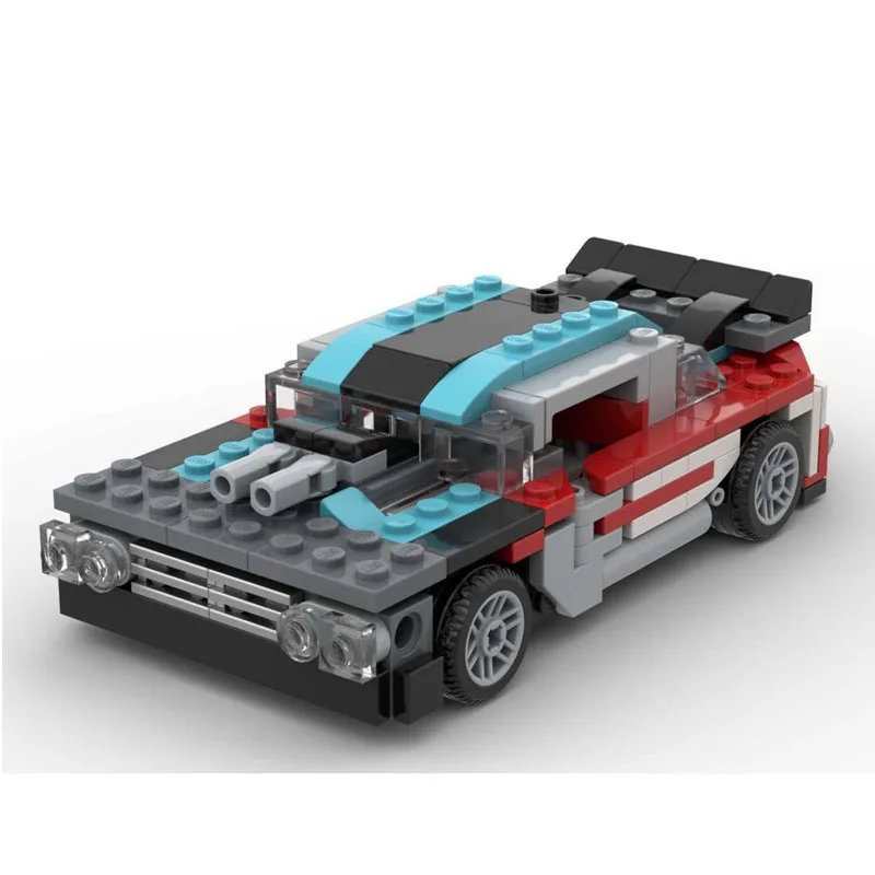 Building Block MOC-170812 Supercar Car Splicing Assembly Building Block Model 241PCS Puzzle Birthday Christmas Toy Children Gift