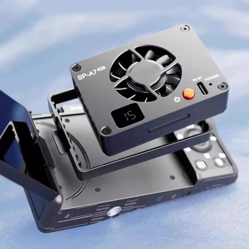 M5TD Camera Cooling Fan A7+ Adjustment Semiconductor Cooling For A7M4 A7C ZVE10