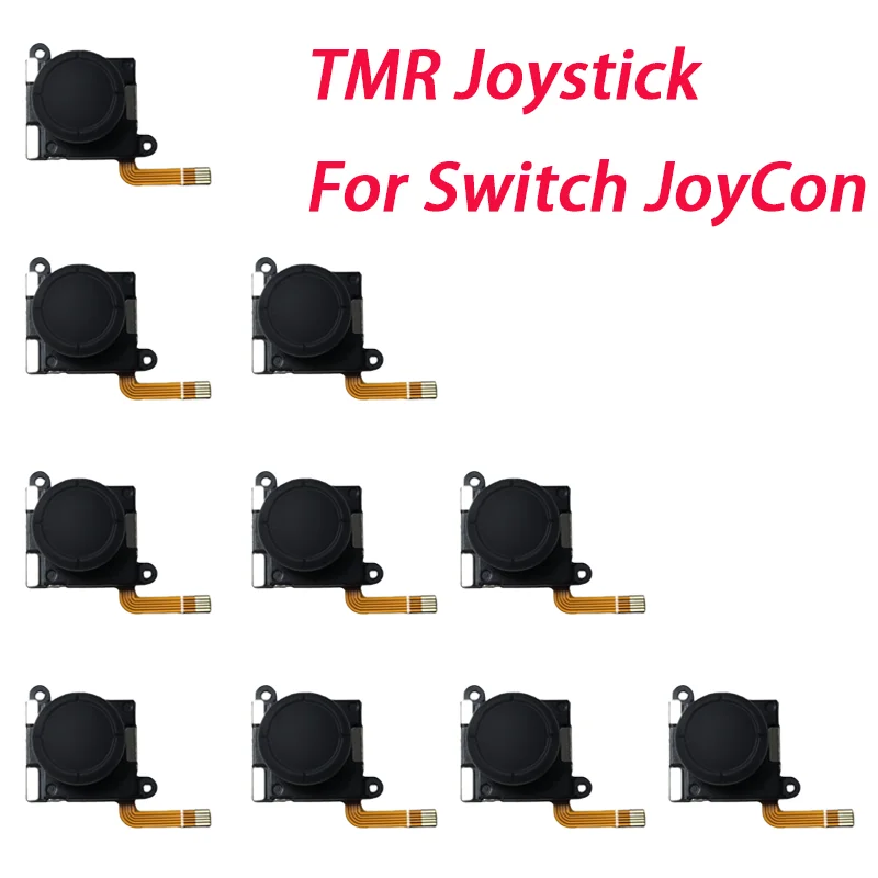 

10Pcs TMR Anti-Drift Electromagnetic Joystick For Switch JoyCon Controller Replacement Parts Tunnel Magnetic Resistance Joystick