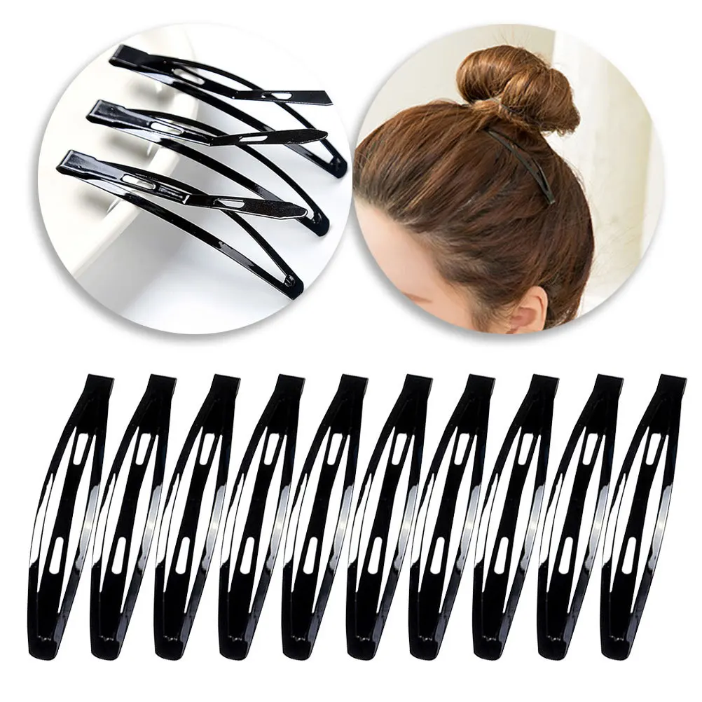 

10Pcs Large Hair Clips No Bend Styling Tool for Party Wedding Bridal Prom Daily Use Girls Women Random Color