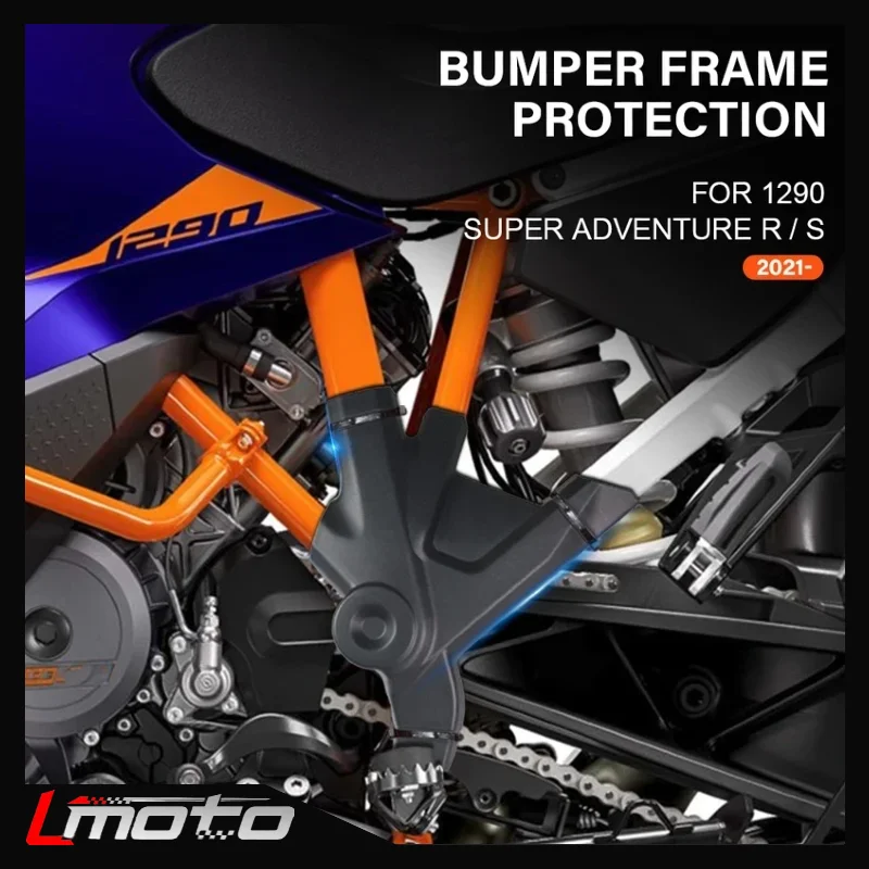 

For 1290 Super Adventure S / R 2021 - 2022 Motorcycle Accessories ABS Bumper Frame Guards Protection Cover Frame Protectors