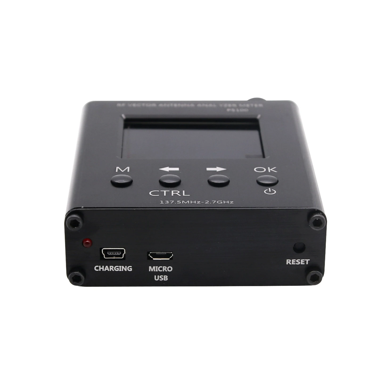 

A84Z-N1201SA+ 137.5Mhz - 2.7Ghz UV RF Antenna Analyzer SWR Meter Tester With Aluminum Alloy Shell PS100