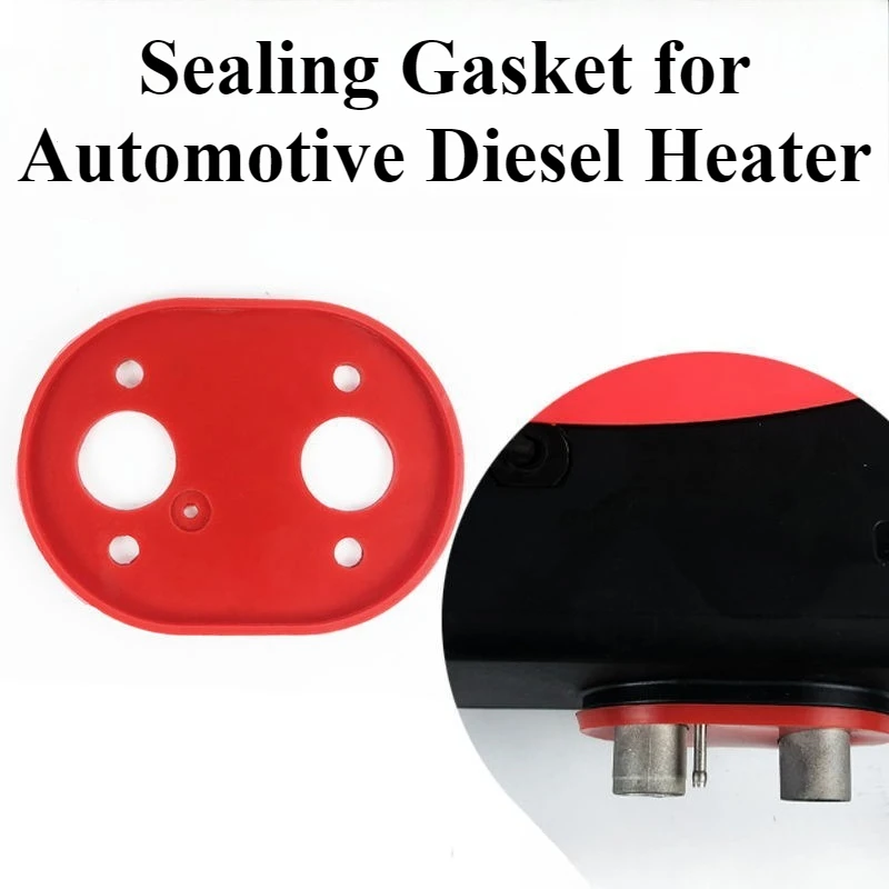 1 Stück Dichtung für Dieselheizung, langlebiger Ersatz, Silikon-Dichtung, Autozubehör, Autozubehör, Innenraum, Rot – Detail 4