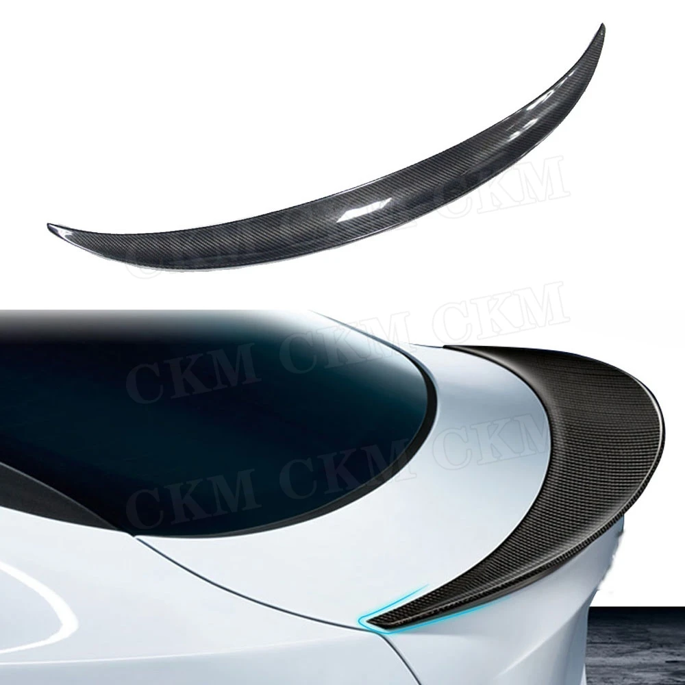 

Carbon Fiber Rear Spoiler Trunk Trim Wings For BMW X6 E71 X6 F16 Spoiler 2008-2018 P Style Car Boot External Decoration