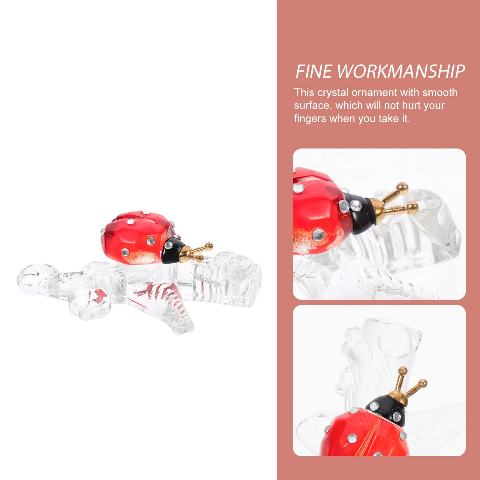 

Crystal Small Animal Adornment Delicate Craftsmanship Safe Fingers Any Place Tabletop Living Room Bedroom Crystal Animal Statue