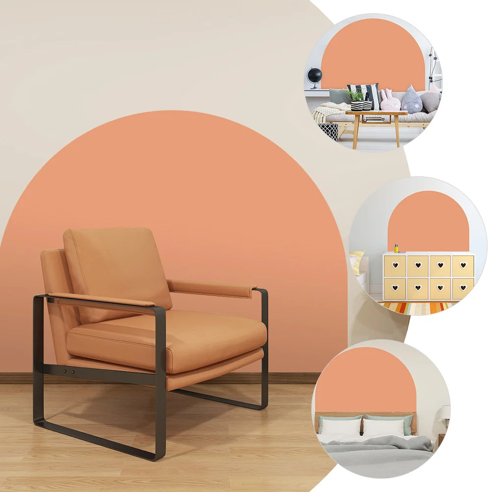 

Arch Wall Decal Modern Geometric Design Easy to Apply Home Decor Stylish Mural Art for Rooms Arch Wall Decal Sticker Accessories