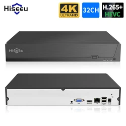 Hiseeu 25CH 5MP 32CH 1080P 8CH 4K 8MP CCTV H.265 + NVR DVR Netzwerk Video Recorder ONVIF Für IP Sicherheit Überwachung Kamera P2P