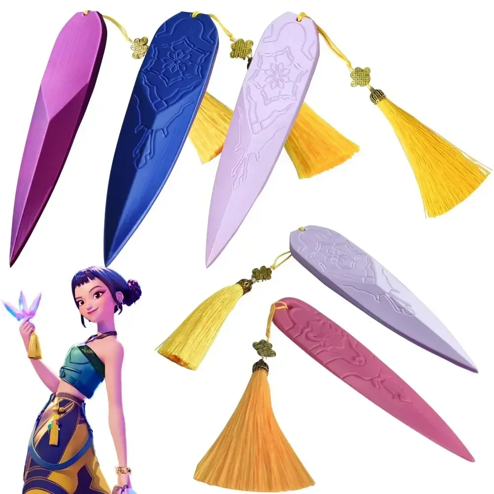 Hot Zoey Kpop Demon Hunters Cosplay Dart Armi Puntelli di gioco di ruolo per bambini Ragazze Gruppo Idol Accessori per costumi di carnevale di Halloween