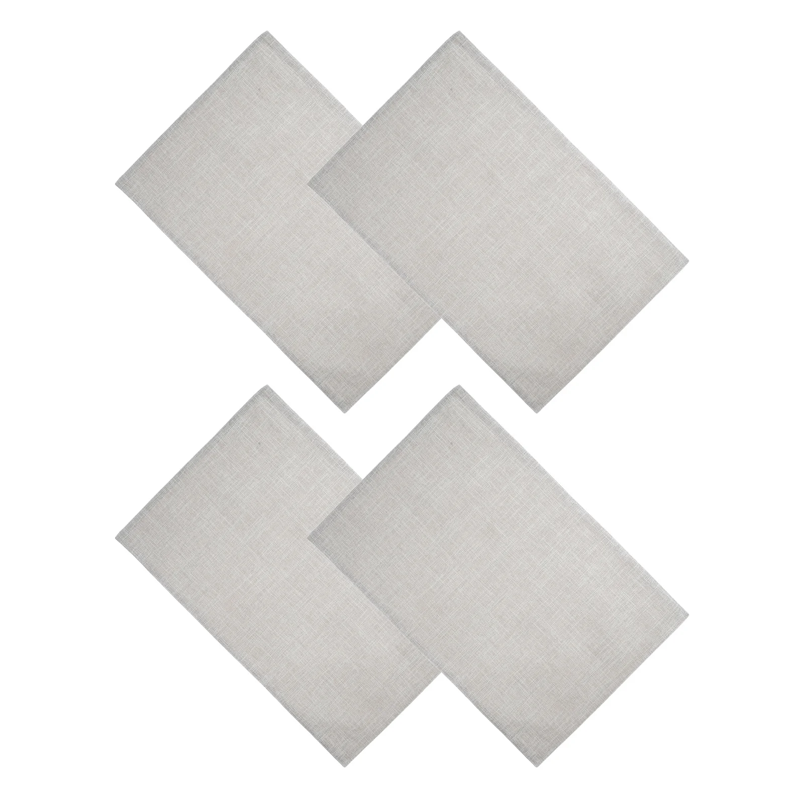 

4Pcs Washable Polyester Placemats Boho Heat Resistant Dining Table Kitchen Coffee Table Mats Holiday Party Placemats Washable
