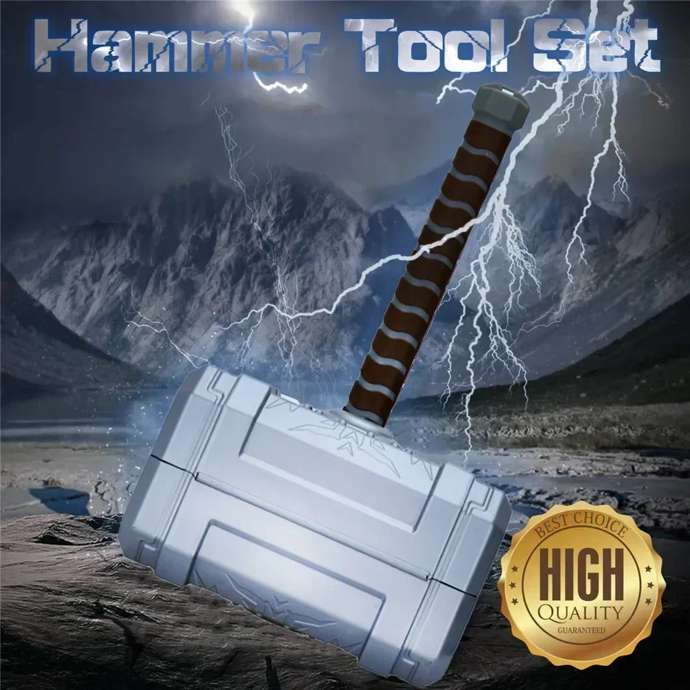 Hand Garage Man Nordic No Myths Repair Hammer Tool Tools Box Household Santa Storage Organizer Case Gift