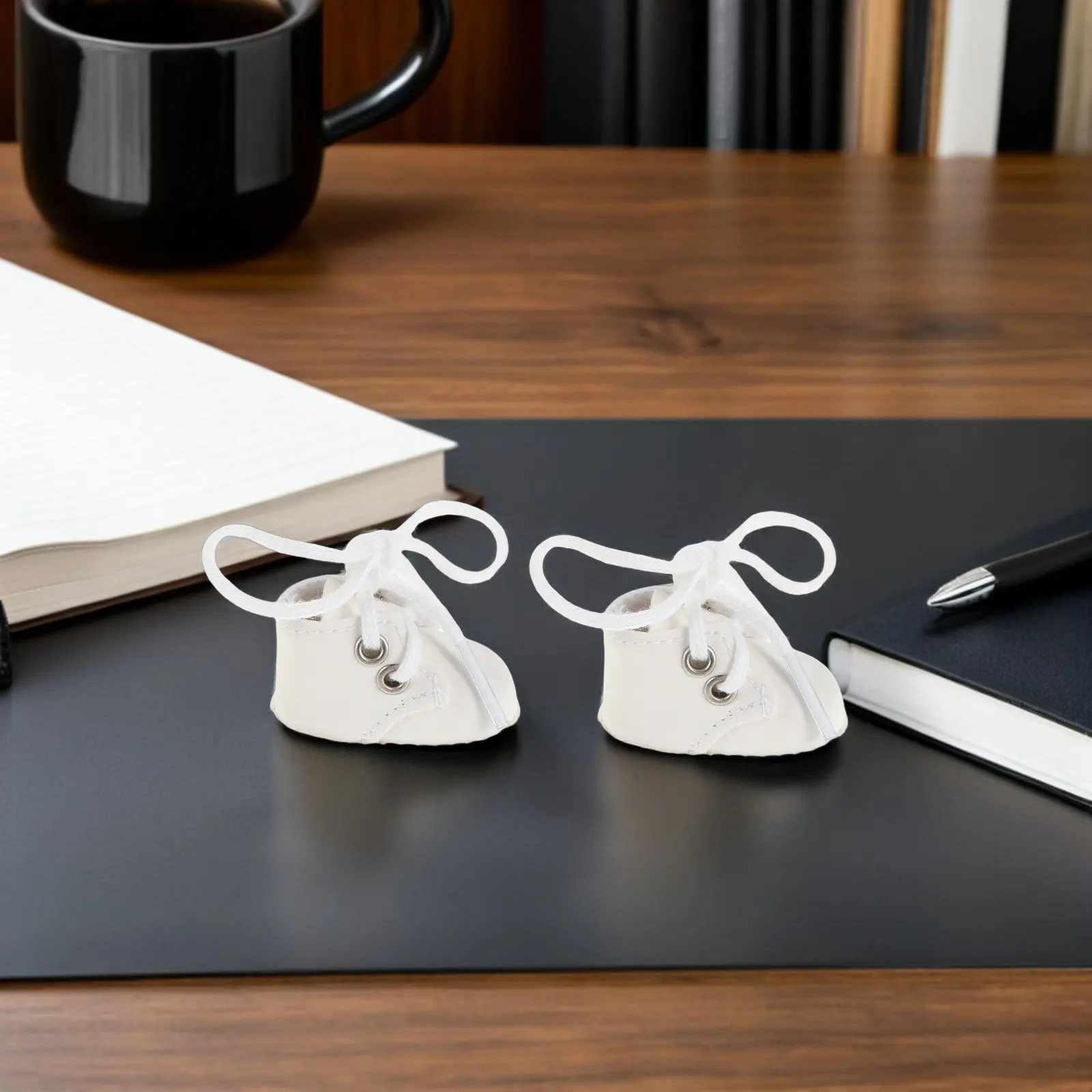 1Pair Miniature Shoes Stylish Decorative Boot Accessories for 20cm Figurines Dress Up Props Mini House Ornaments