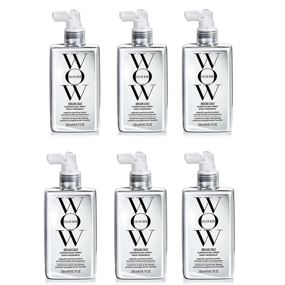 

6PCS COLOR WOW Dream Coat Hair Styling Spray Hair Moisturizing Gel Nourish Care Anti-Frizz Treatment Cream Hair End Treatment