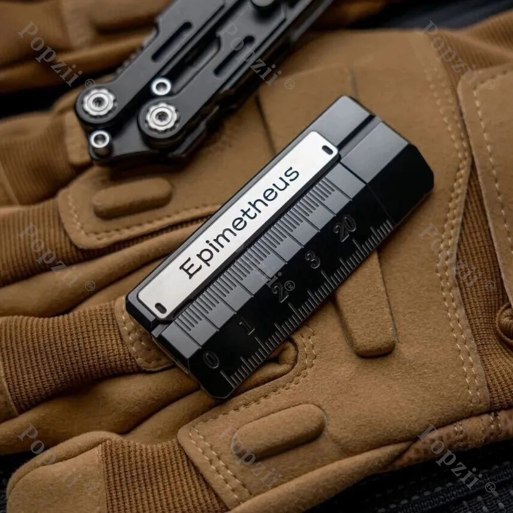 WANWUEDC & ROGUE حاكم الزركونيوم المغناطيس الميكانيكي تململ المنزلق EDC ألعاب التململ مكتب أدوات تخفيف التوتر أداة باردة