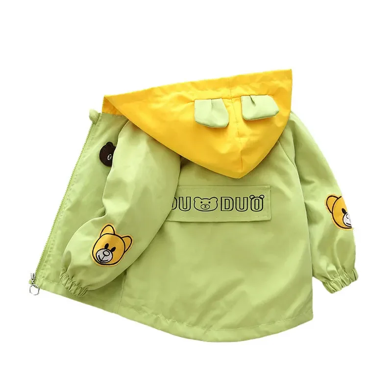 Children's coat Girl's windbreaker Ocean air 2024 new coat boy baby thin spring and autumn Korean version hardshell jacket