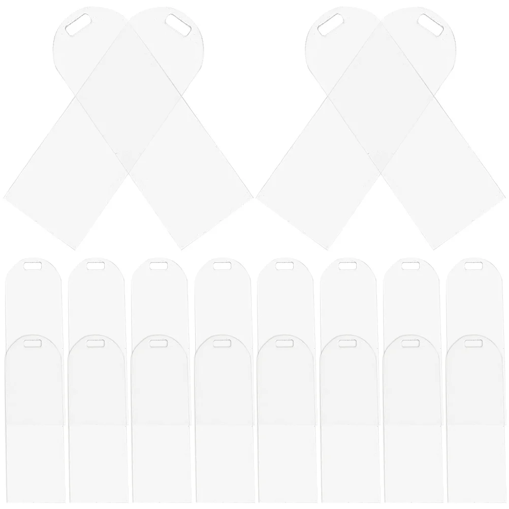 

20pcs Blank Bookmarks Blank Book Marks Acrylic Diy Bookmarks For Students Readers Gift DIY Library Office Book Club Page Markers