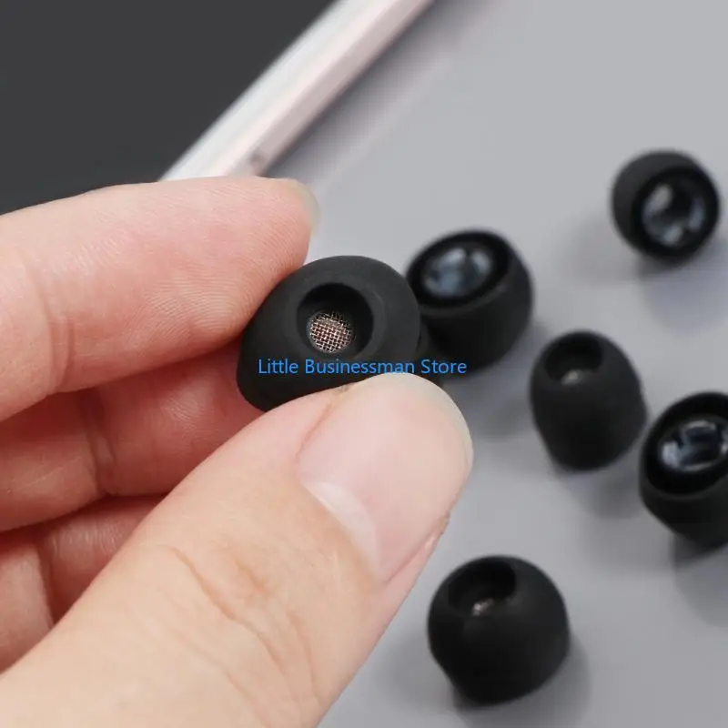 Ohrpolster Ohrkappen für IE800 Weiche Silikon-Ohrstöpsel mit Filternetz In-Ear-Kopfhörerabdeckungen Ohrhörer-Spitzenkissen 5 – Detail 7