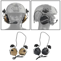 Tactical Headsets with Fast Helmet Rail Adapter Tactical Hunting Shooting Radio Earphone Communication Accessories Headset