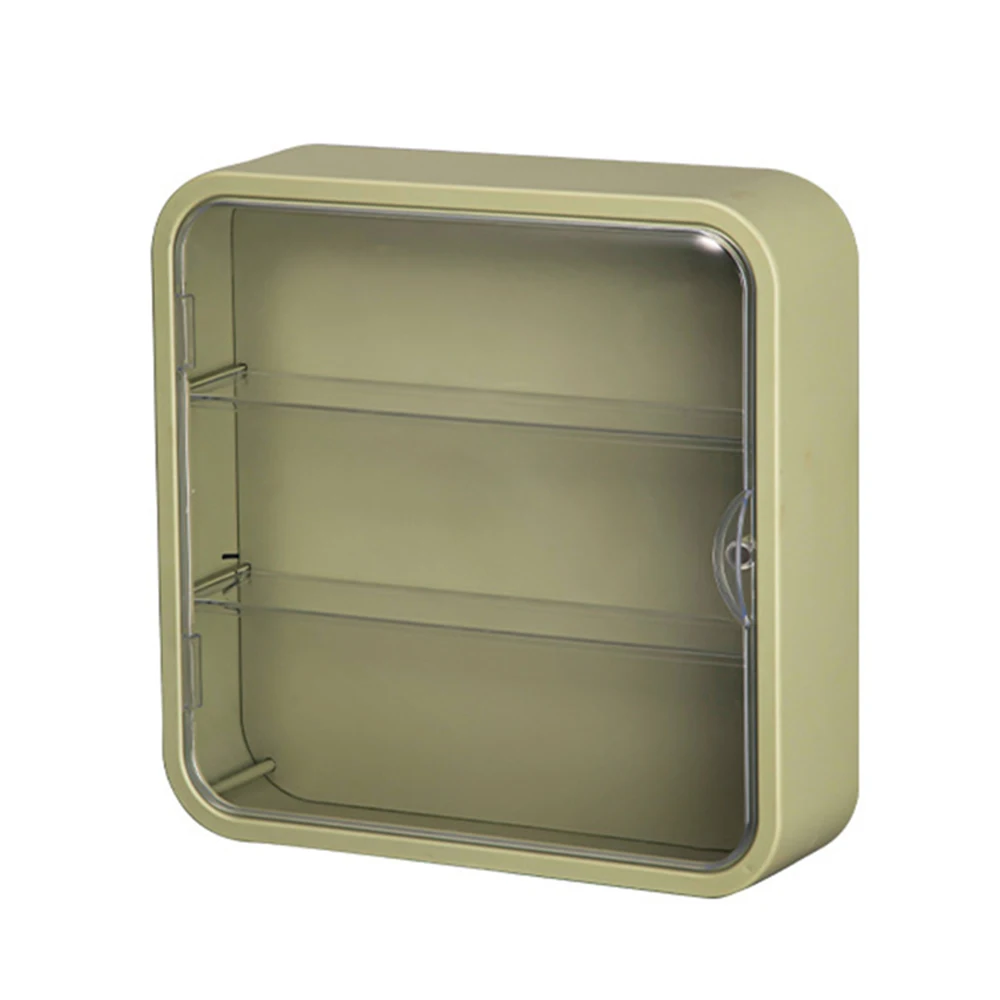 رف عرض للتخزين مكون من 3 طبقات، وخزانة شفافة مثبتة على الحائط، وإطار دمية مصنوع يدويًا، ولعبة قطيفة، وعرض Bubble Mart