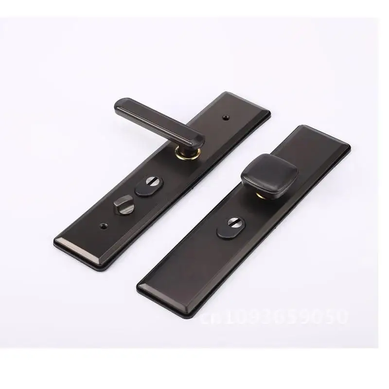 

Multi Anti-theft Function Entrance Gate Lock plate Lock Widen Stainless Security Handle Steel Anti-explosion