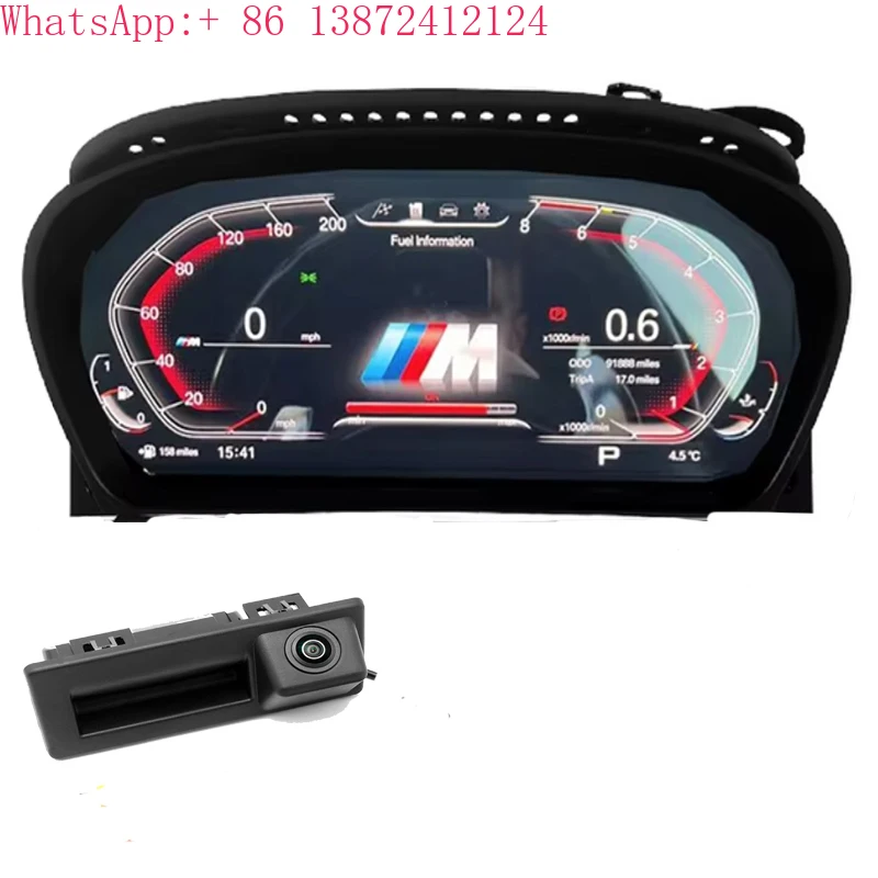 

12.3'' Original for Auto Meter LCD Dashboard Virtuele Cockpit Instrument Cluster for BMW 5 Series E60 E61 E63 E64 525D CCC CIC