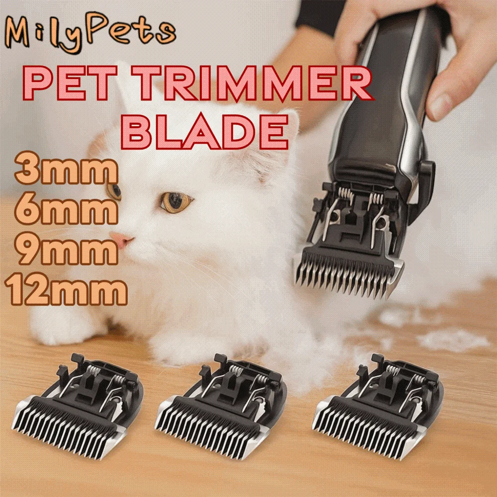 

Professional Pet Hair Clipper Head Ceramic Universal Trimmer Head Detachable Hair Grooming Trimmer Head Pet Grooming