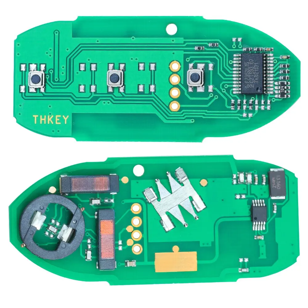 เปลี่ยนKEYECUสมาร์ทคีย์Fob 433MHz ID46สำหรับNissan Mircra Juke Note Leaf Cube NavaraสำหรับRenault Alaska TWB1G662