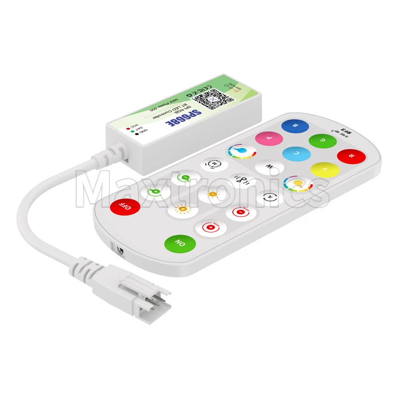 SP668E DC5-24V WS2811 WS2812B APP RF2.4G Afstandsbediening IC Muziek DIY Dynamische Effect Lichtstrip SPI RGB Bluetooth LED Controle