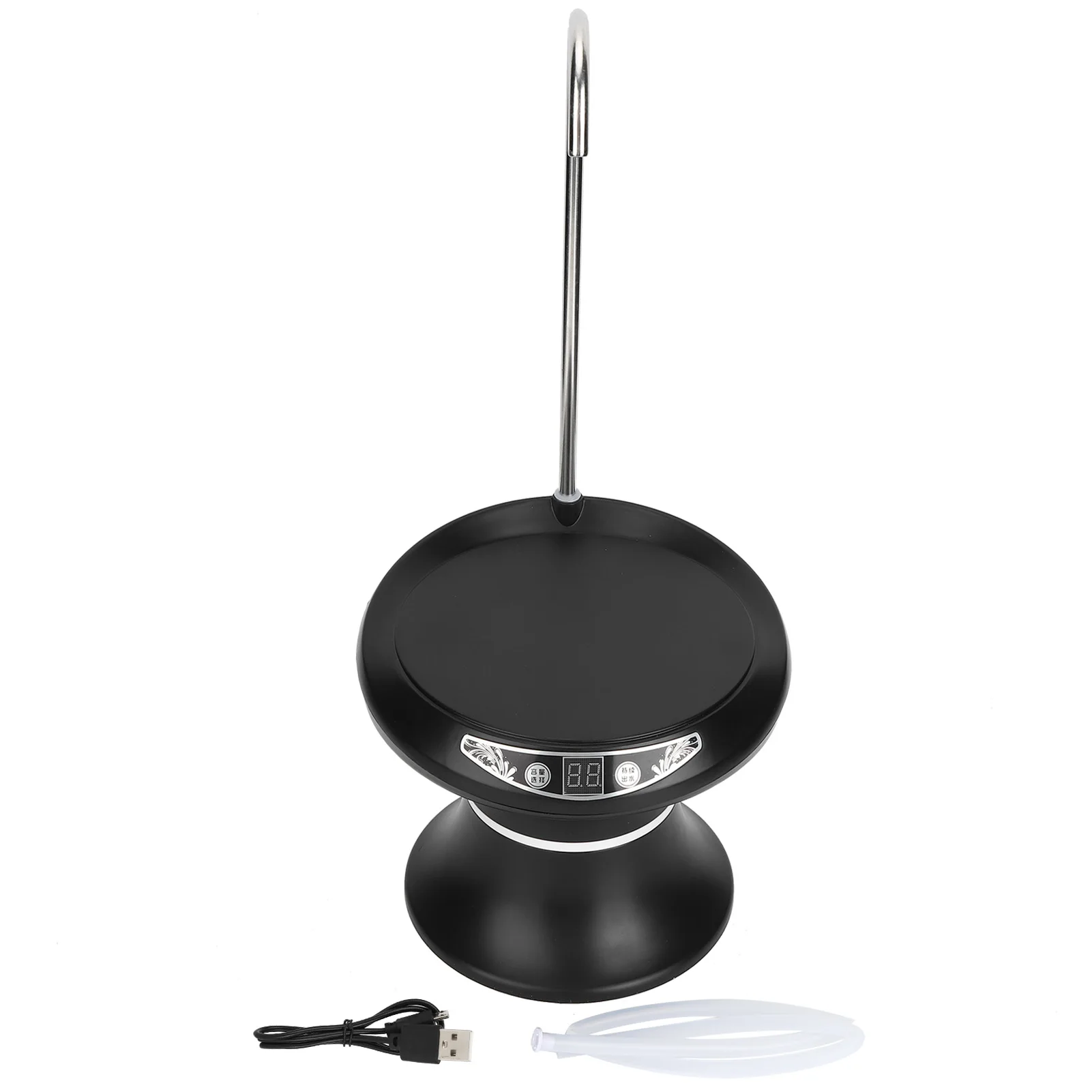 موزع مضخة مياه كهربائية بشحن USB لمياه الشرب المعبأة في زجاجات منزلية أساسية