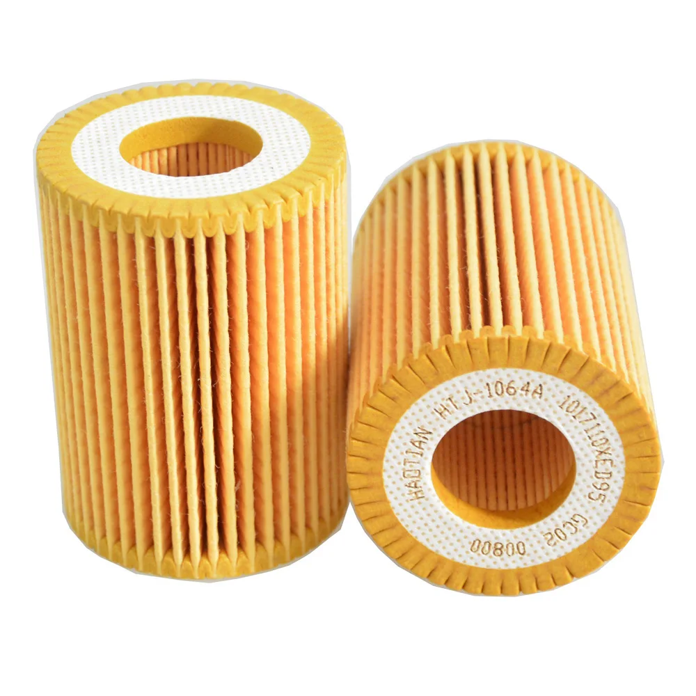 2x Car Oil Filter 1017110XED95 For HAVAL H5 2.0T 2023/CHNAGAN KAICENE F70 /GREAT WALL FENGJUN 7 5/POER PAO Pickup GW4D20M Parts