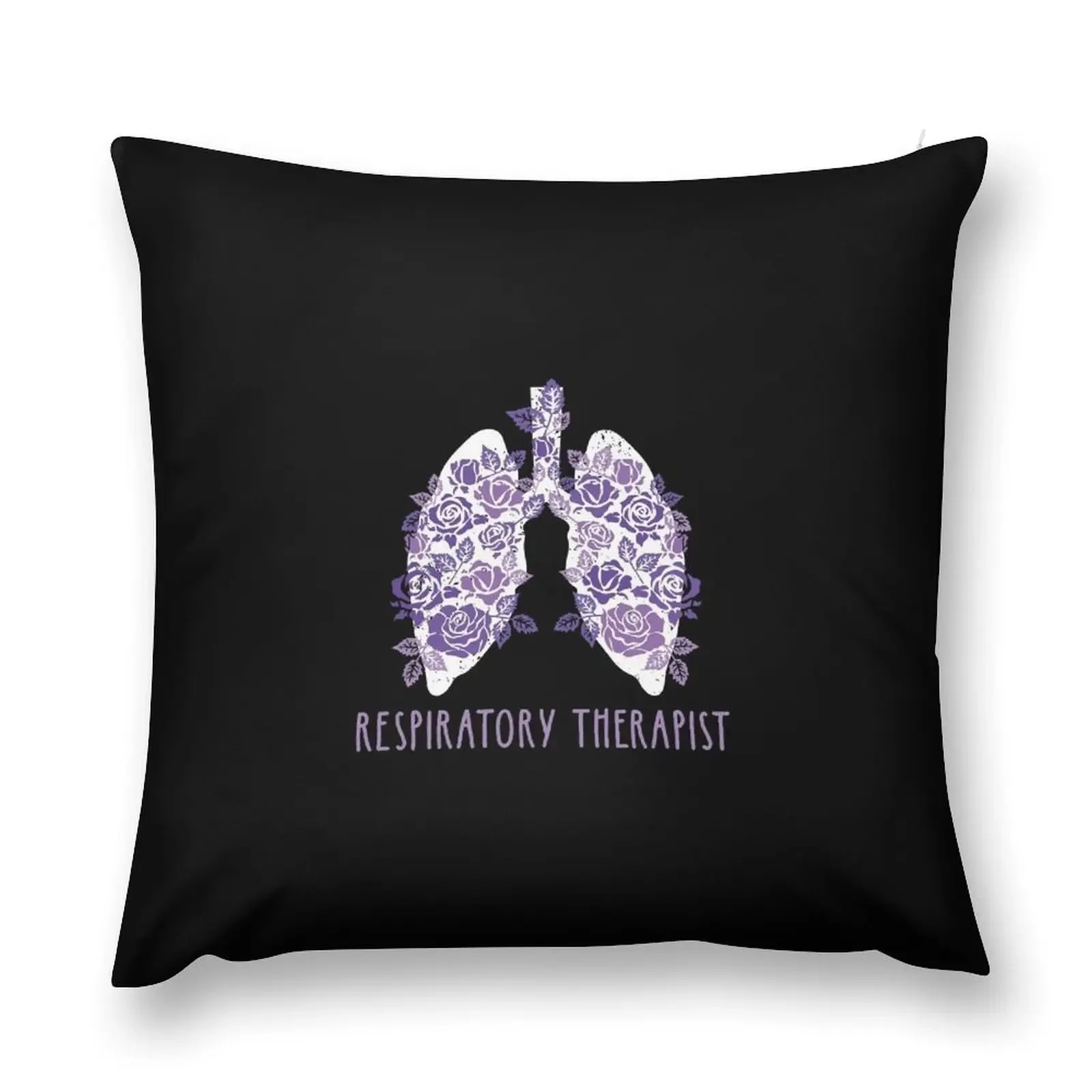 Flower Lung - Respiratory Therapist Throw Pillow anime girl Pillowcases Decorative Cushions Covers For Sofas pillow