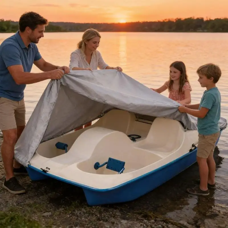 

G7NA Universal Boat Cover possesses Adjustable Straps For Secure Fit