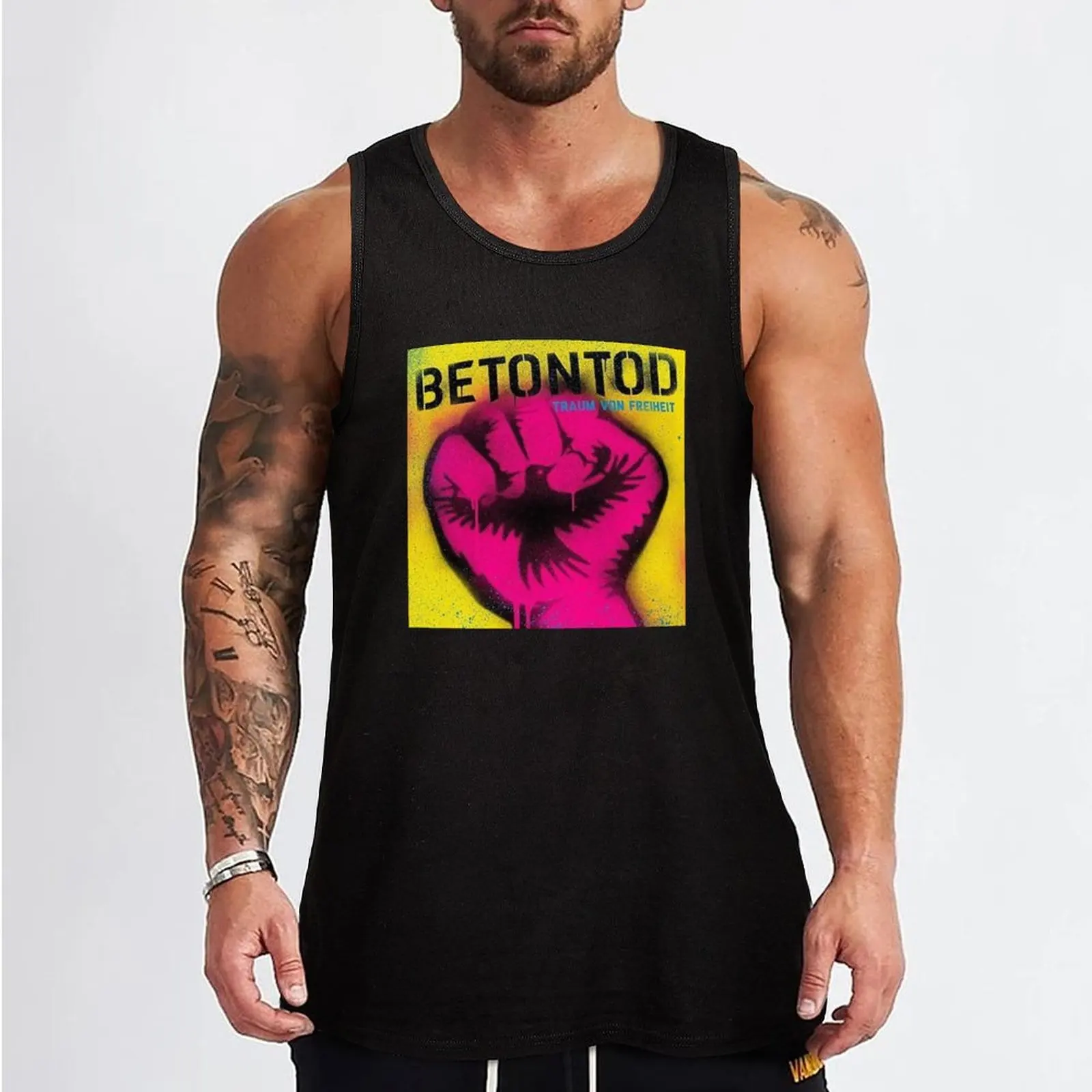 Betontod - Traum von Freiheit album 2015 Tank Top Sleeveless men sleeveless t-shirts for men