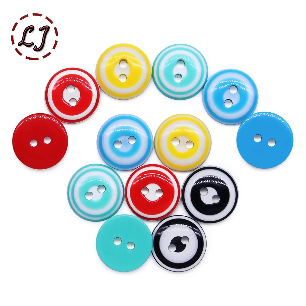 New 30pcs/lot 12mm Lovely Cartoon Resin buttons for sewing Kids Chindren Clothing Handmade DIY Crafts Accessories