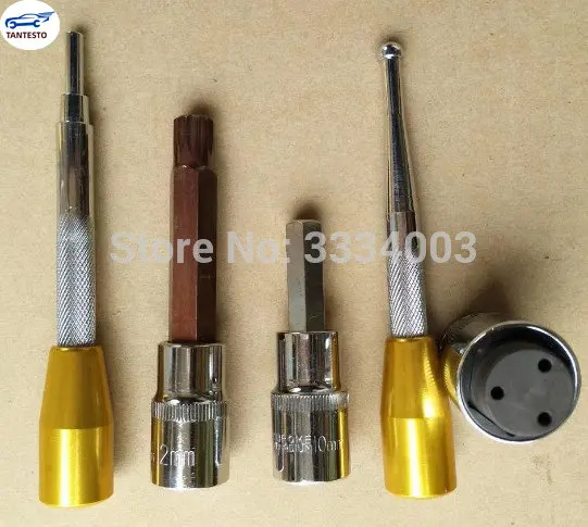 6PCS Diesel Common Rail Injector Nozzle Disassemble Tool Kits for BOSSCH DENSSO