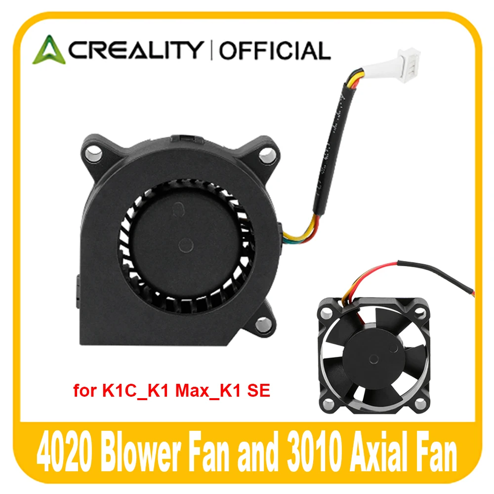 CREALITY K1/K1 MAX/K1C 3D Printer Fan 3010 Axial Fan /4020 Blower Fan 24V Hotend Cooling Fan 3D Printer Accessories