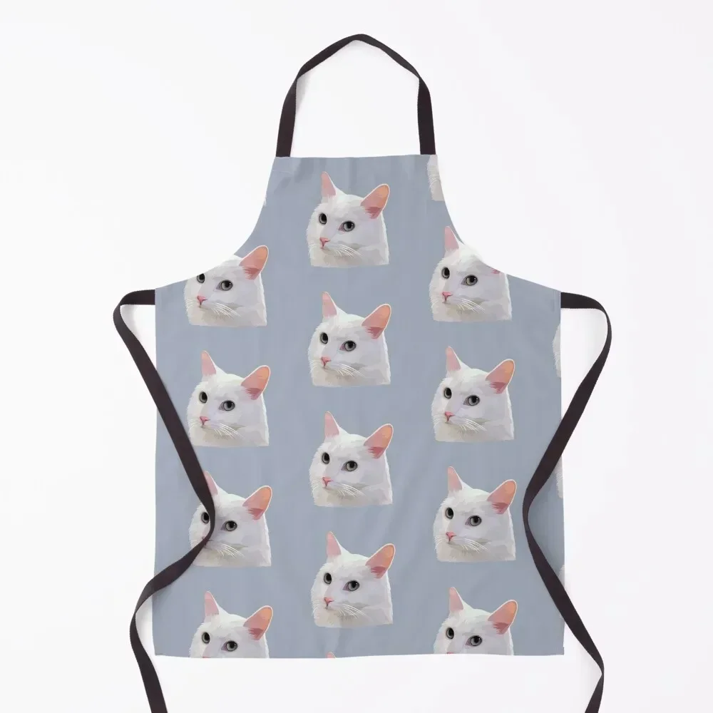 

BeautyntheBean - Lily the beauty cat Apron women's work kitchen jacket woman men's barbecue Customizable Apron