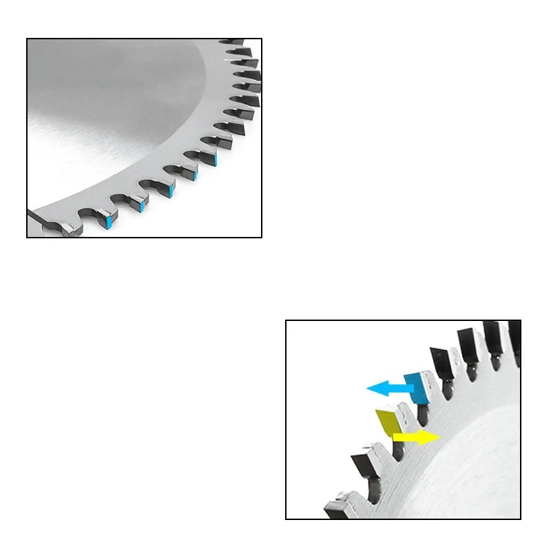 ใบเลื่อยวงเดือนงานไม้ TCT 136 มม. 48 ฟัน ใบเลื่อยโลหะผสมแข็งใช้สําหรับตัดไม้
