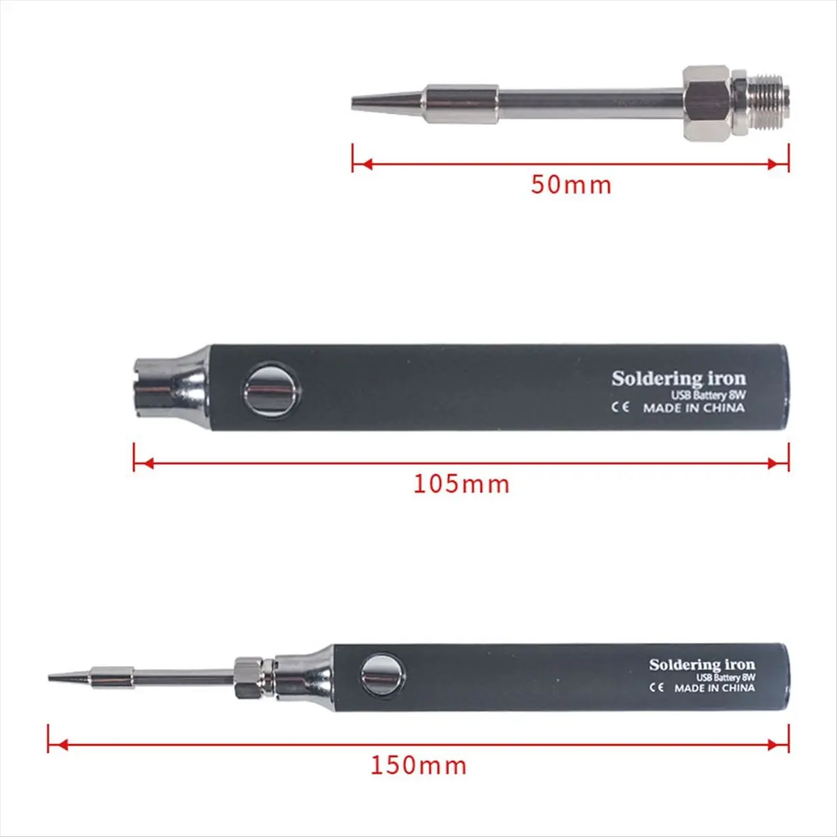 |Modernbuy|Wireless Soldering Iron USB Charging Portable Built-in Lithium Battery Home Outdoor Repair Tool Electric Sold