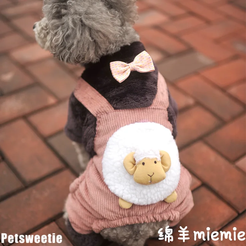 

Pets are thicker than teddy bears. Puppy clothes are autumn and winter clothes and winter cotton-padded clothes.